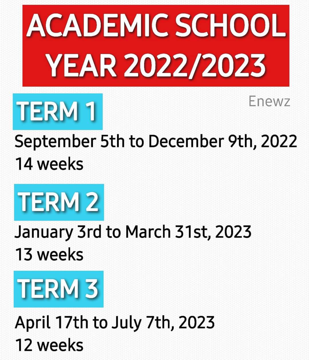 school term 2019-2020