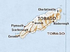 Tobago map