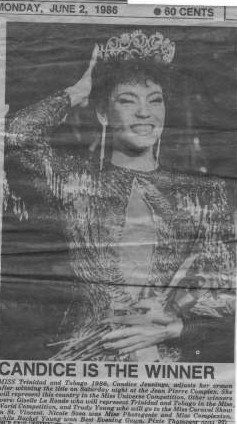 Candace Jennings - Miss Universe 1986